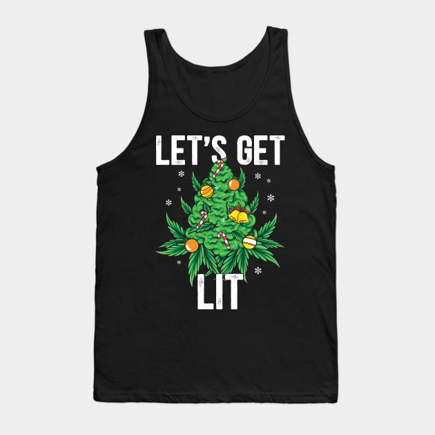 lets get lit Tank Top by MZeeDesigns